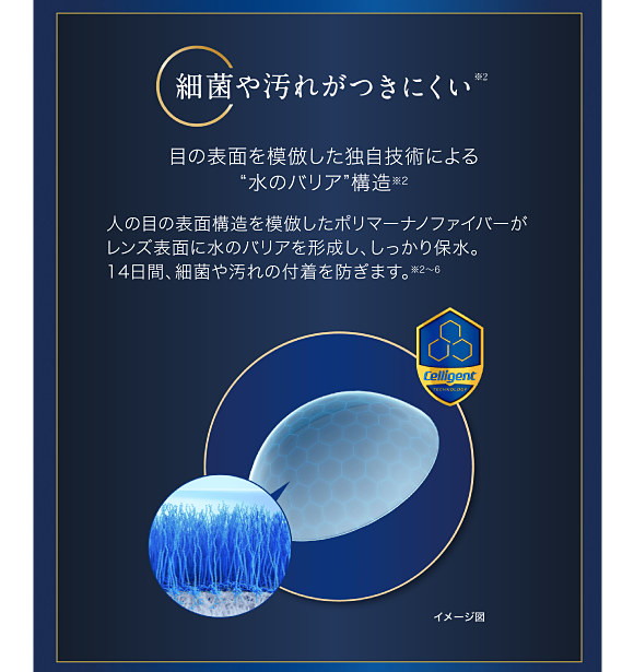 細菌や汚れがつきにくい