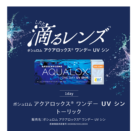 滴るレンズ